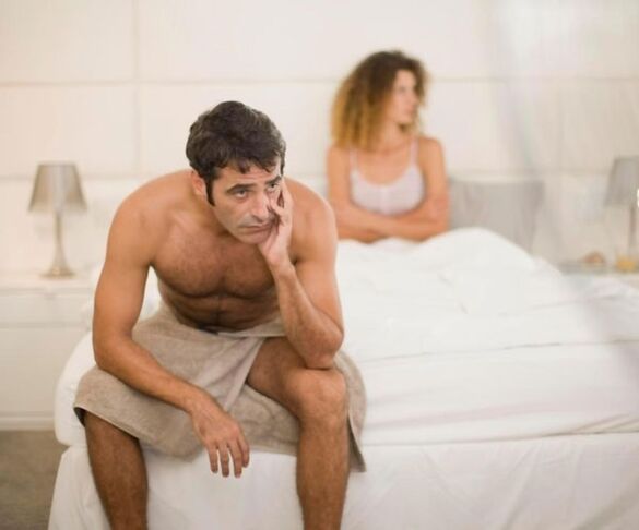 A man has potency problems
