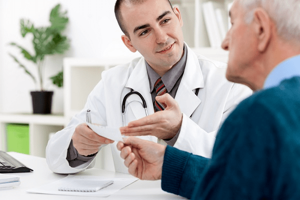 Seeing a doctor for pathological discharge in men
